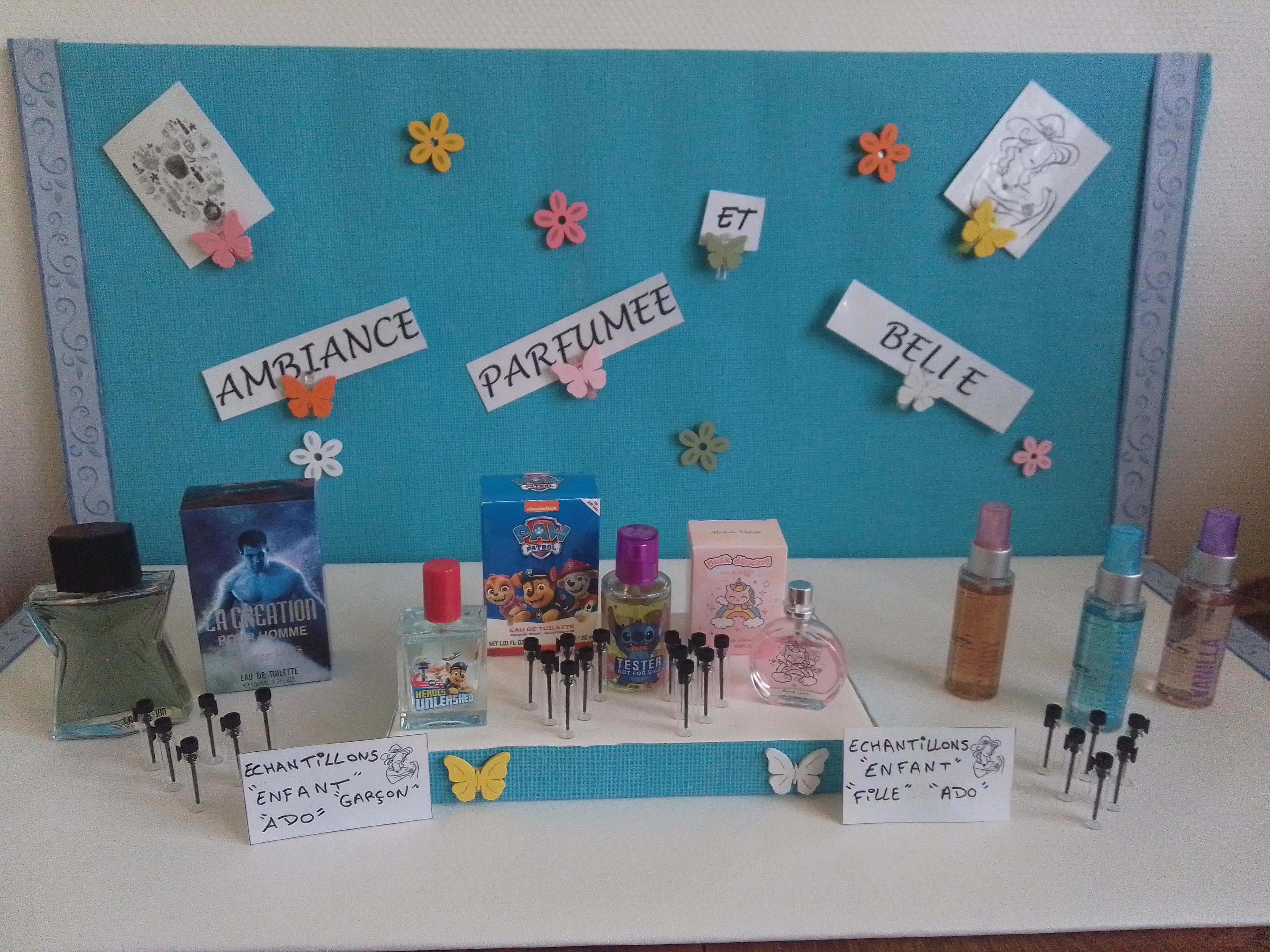 Échantillons de Parfum