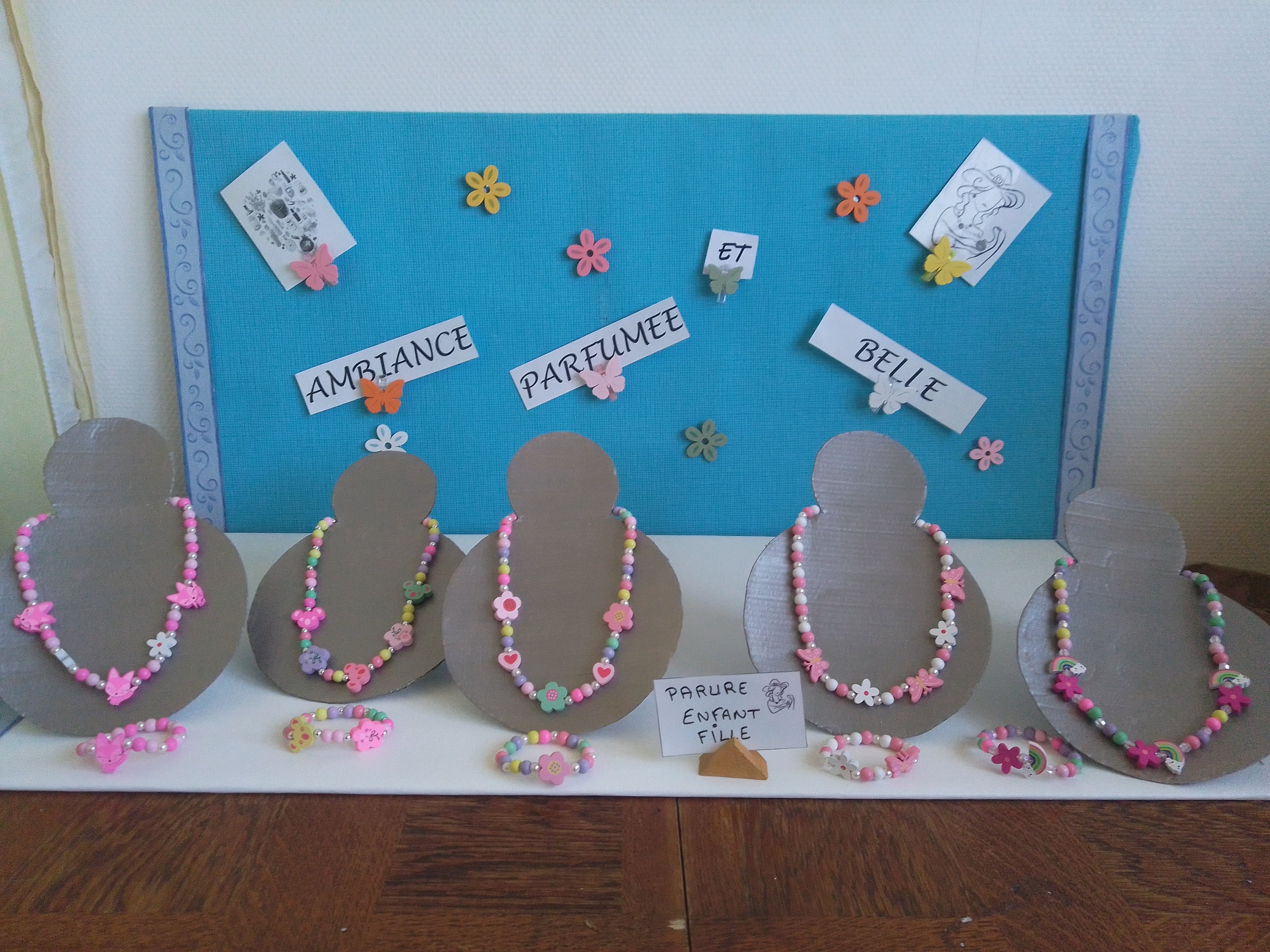 Parure Collier Bracelet Enfant Fille